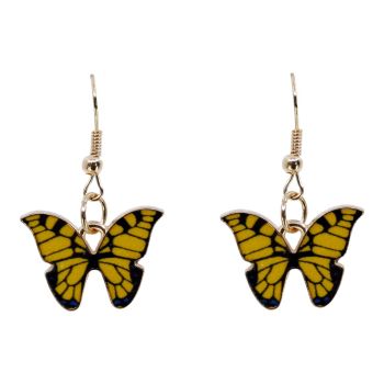 Venetti Butterfly Pierced Drop Earrings (£0.40p per pair)