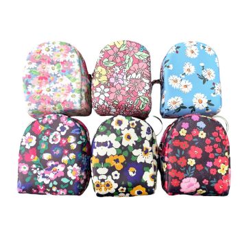 Assorted Floral Design Back Pack Coin Purse (£0.85 Each )