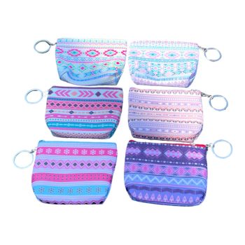 Assorted Aztec purse On Keyring -(£0.40 Each )