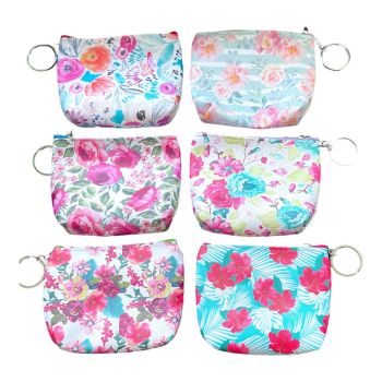 Assorted Floral Purses -(£0.40 Each )