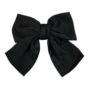 Ladies /girls Shot Satin Bow On French Clip-(£2.35 Each )
