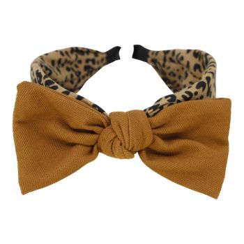 Wide Animal Print Bow Alice bands (£1.40 Each)