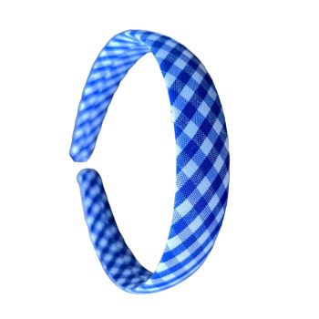 Back to School Wide Gingham Alice Bands (30p Each)