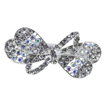 Diamante Bow French Clip (£1 Each)