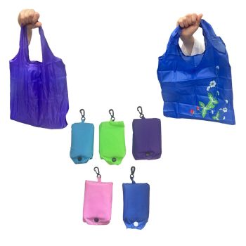 Foldable Reusable Shopping Bag Key Ring -£0.50 p each )
