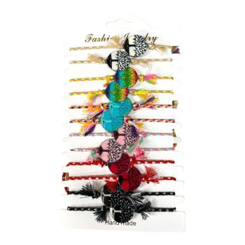 Ladies/ Girls Hand Painted Enamel Tree Of Life Bracelet -(£0.30 Each )
