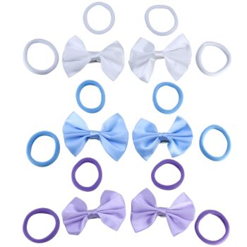 Assorted Satin Bow Concords and Ponio Set