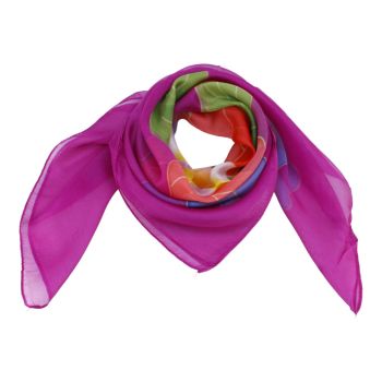 Ladies flower print satin feel chiffon square scarves.
Measuring approx. 70cm x 70cm.
Available in a choice of colours.
Pack of 3.