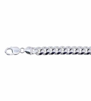 Sterling silver curb chain men's gents heavy gift
