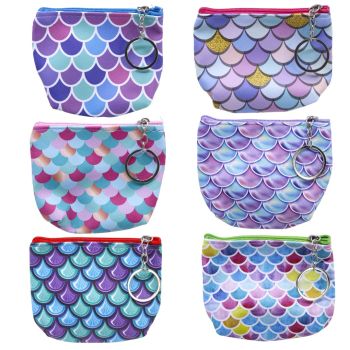 Assorted Mermaid Scales Coin Purses