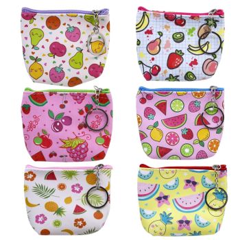 Assorted Fruit Coin Purses