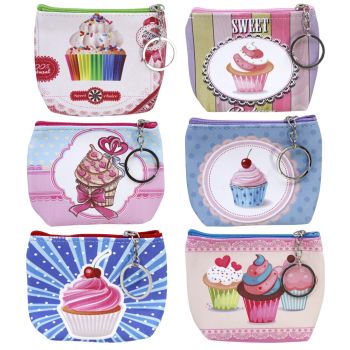 Assorted Cupcake Coin Purses