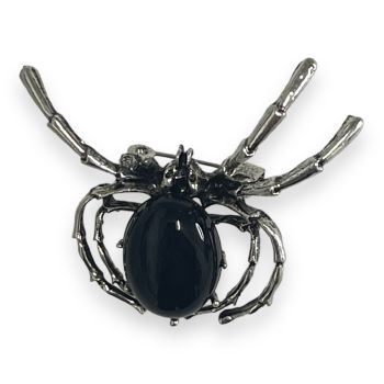 Venetti Colection Spider brooch available in Rhodium colour  plated  and Copper colour plating With Black Acrylic Body .

Sold as a pack of 3 per colour or 4 assorted

Size Approx 4 x 4.5 cm