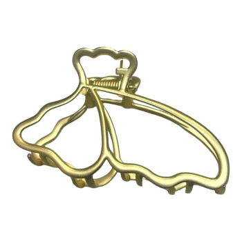 Nice quality Gold colour plated Butterfly shaped  clamp  .

Available as a pack of 3.

Size approx 8.cm  