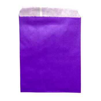 Purple  paper gift bag also suitable as party bag or sweet bag .

size approx 13 x18 cm

Available as a pack of 100pcs  .

Discount available in quantity .

please see below in related products for other colours that are also available .